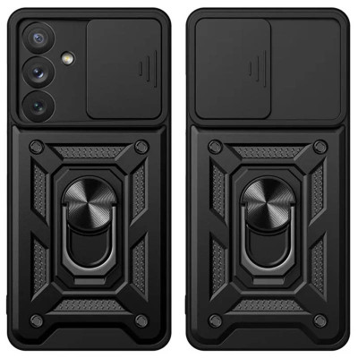 Чехол накладка Serge Ring Camshield Samsung A556 (A55) Чорна