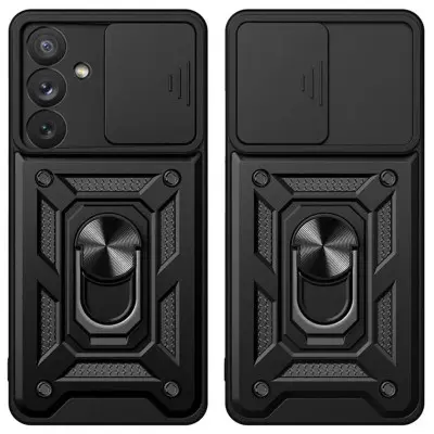 Чехол накладка Serge Ring Camshield Samsung A556 (A55) Чорна