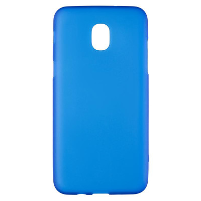 Чехол накладка Samsung J330 Синяя