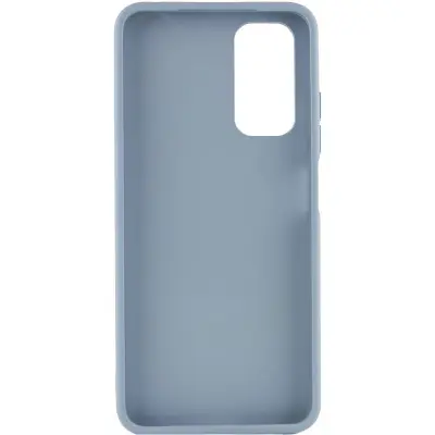 Чехол накладка Bonbon Metal Samsung A525 (A52) Голубая / Mist Blue