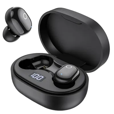 Беспроводные наушники Borofone BW06 Manner TWS Black, черный