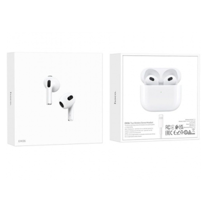 Безпровідні навушники Hoco EW26 TWS White, білий