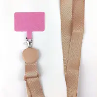 Шнурок (широкий) для смартфона Miami Rope Рожевий Пісок