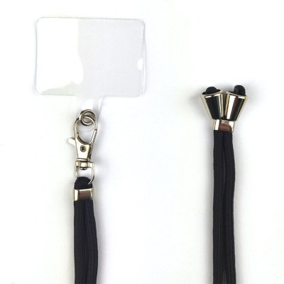 Шнурок (вузький) для смартфона Miami Rope Чорний
