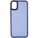 Чехол накладка Lyon Frosted Samsung A055 (A05) Темно-синяя