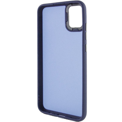Чехол накладка Lyon Frosted Samsung A055 (A05) Темно-синяя