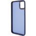 Чехол накладка Lyon Frosted Samsung A055 (A05) Темно-синяя