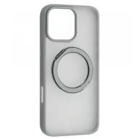 Чохол накладка Rock Guard Touch Rotating MagSafe iPhone 16 Pro Max Сіра (Foldable Bracket)