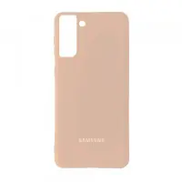 Чехол накладка HC Samsung G991 (S21) Розовый Песок