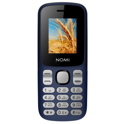 Мобільний телефон Nomi i1890 Grey, синій
