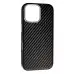 Чехол накладка Carbon MagSafe iPhone 16 Pro Max Чорна