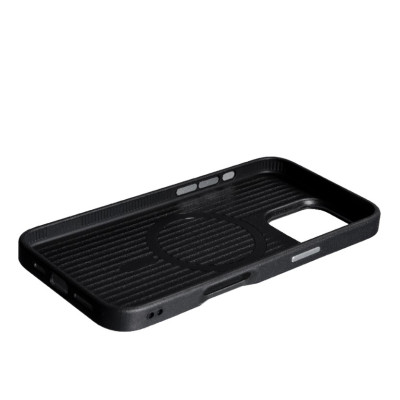 Чохол накладка Carbon MagSafe iPhone 16 Pro Max Чорна