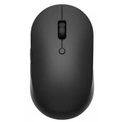 Бездротова миша BT Xiaomi Mi Dual Mode Wireless Mouse Silent Edition Black, Чорний