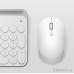 Беспроводная мышь BT Xiaomi Mi Dual Mode Wireless Mouse Silent Edition White, Белая