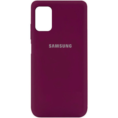 Чехол накладка HC Samsung M515 (M51) Марсала