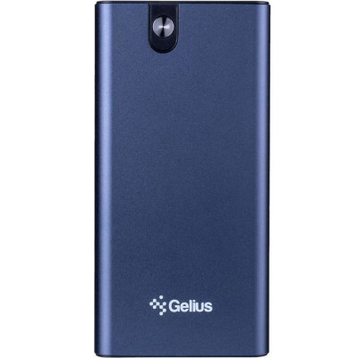 Универсальная мобильная батарея Повербанк Gelius Pro Edge 10000mAh Синий
