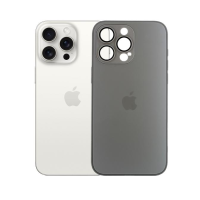 Чехол накладка Sapphire Matte iPhone 15 Pro Max Серая (Titanium)