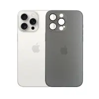 Чехол накладка Sapphire Matte iPhone 15 Pro Max Серая (Titanium)