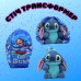 М\'яка іграшка-трансформер Stich 2 в 1 Disney Синій