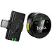 Бездротовий петличний мікрофон Hoco L21 Type-C Black, Чорний