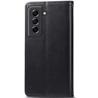 Чехол-книжка Getman Gallant Samsung G990 (S21 FE) Черная Чехол-книжка Getman Gallant Samsung G990 (S21 FE) Черная