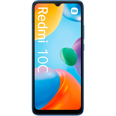 Смартфон Xiaomi Redmi 10С 4/64GB Ocean Blue, голубой