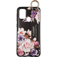 Чехол накладка Flower Rope Samsung M315 (M31) Черная