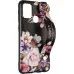 Чехол накладка Flower Rope Samsung M315 (M31) Черная