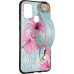 Чехол накладка Flower Rope Samsung M315 (M31) Синяя