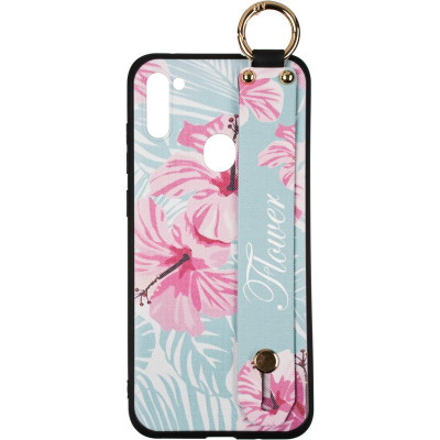 Чехол накладка Flower Rope Xiaomi Redmi 8a Синяя