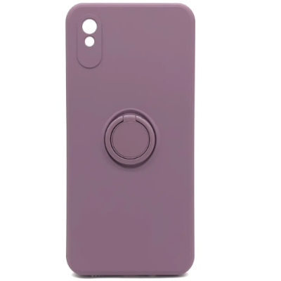 Чехол накладка Ring Xiaomi Redmi 9A Марсала