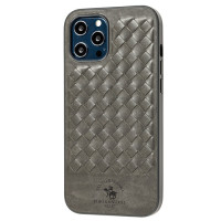 Чехол накладка Polo Ravel iPhone 12/12 Pro Серая Чехол накладка Polo Ravel iPhone 12/12 Pro Серая