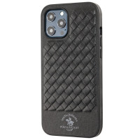 Чехол накладка Polo Ravel iPhone 12 Pro Max Черная Чехол накладка Polo Ravel iPhone 12 Pro Max Черная