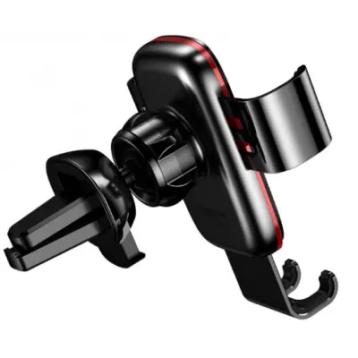 Автотримач Baseus Gravity Air Outlet (SUYL-D01) Чорний Автотримач Baseus Gravity Air Outlet (SUYL-D01) Чорний