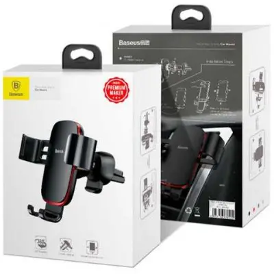 Автотримач Baseus Gravity Air Outlet (SUYL-D01) Чорний Автотримач Baseus Gravity Air Outlet (SUYL-D01) Чорний