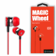 Проводные вакуумные наушники Celebrat D1 Красные