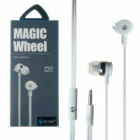 Проводные вакуумные наушники Celebrat D1 White, белый Проводные вакуумные наушники Celebrat D1 White, белый