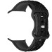 Ремінець Apple Watch 42-49мм HocoWA30 3D Solid Color Чорний
