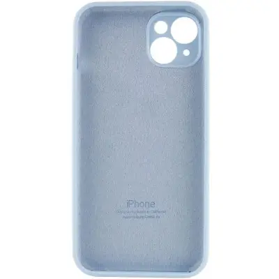 Чехол накладка HC iPhone 13 Голубая/Sweet Blue Full
