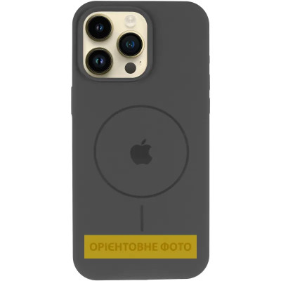 Чохол Накладка HC MagSafe (AA) V2 iPhone 16 Pro Темно-сіра