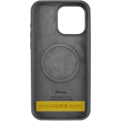 Чехол Накладка HC MagSafe (AA) V2 iPhone 16 Pro Темно-серая