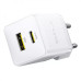 Сетевое зарядное устройство Baseus Palm 20W (Type-C+USB) + Type-C to Type-C 60W White, Белый