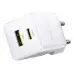 Мережевий зарядний пристрій Baseus Palm 20W (Type-C+USB) + Type-C to Type-C 60W White, Білий