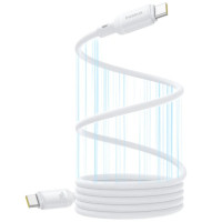 Кабель дата Baseus PicoGoType-C to Type-C 1м 240W Білий Кабель дата Baseus PicoGoType-C to Type-C 1м 240W Білий