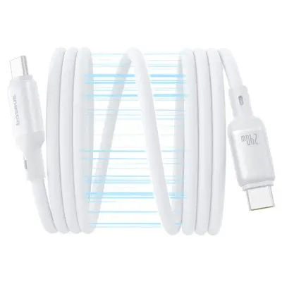 Кабель дата Baseus PicoGoType-C to Type-C 1м 240W Белый