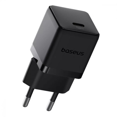 Мережевий зарядний пристрій Baseus Palm 30W PD Black, Чорний