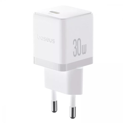 Мережевий зарядний пристрій Baseus Palm 30W PD White, Білий