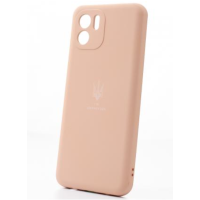 Чохол накладка SOFT Тризуб Xiaomi Redmi A1 Пудровий Чохол накладка SOFT Тризуб Xiaomi Redmi A1 Пудровий