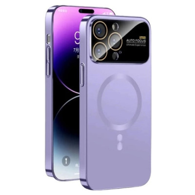 Чехол накладка PC Slim Sapphire MagSafe iPhone 15 Pro Max Світло-Фіолетова (LIght Purple)