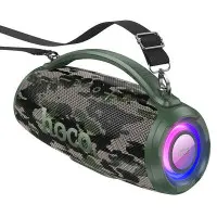 Колонка Bluetooth Hoco HA4 Surge Green camouflage, Зелений камуфляж